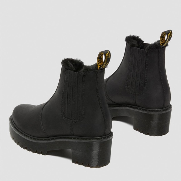 Dr. Martens Women's Rometty FL Quad Platform Chelsea Black Moldova RARE!!! - Picture 8 of 13